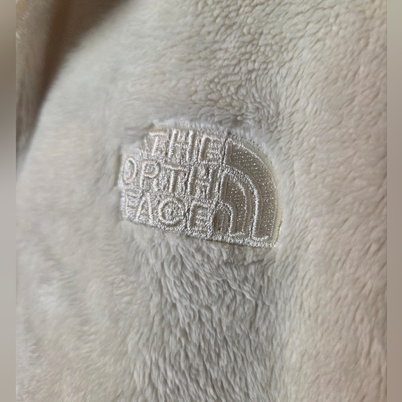 The North Face Osito Fleece Jacket Women's XL   LIKE NEW Off White - Picture 6 of 16